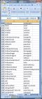 database wordlist german spanish